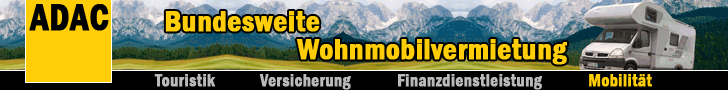 Banner ADAC Wohnmobilvermietung